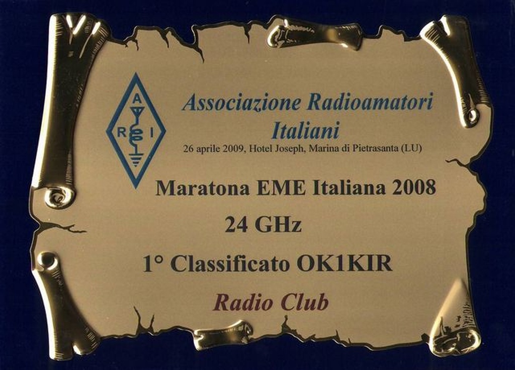 2008 24 GHz ARI EME Marathon